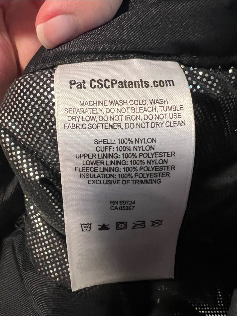 Columbia kids bugaboo  Black Snow Pants - Picture 3 of 4